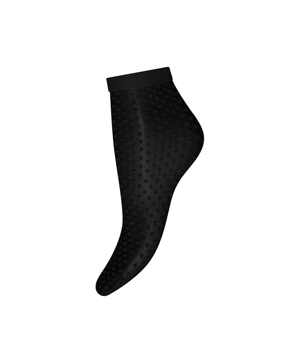 

Вязаные носки с сетчатым узором Wolford, черный