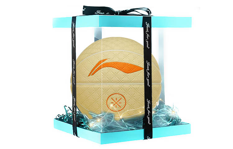 

LINING Баскетбольный мяч PU желтый размер 7 тренировочный unisex