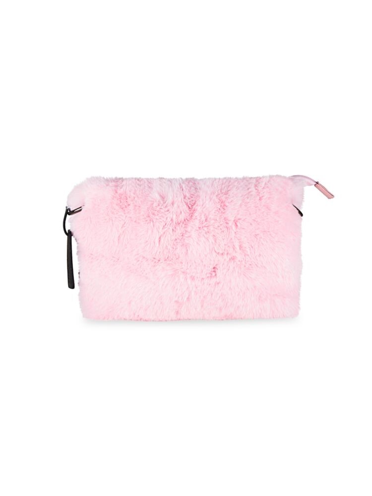 

Сумка через плечо из искусственного меха Luxe Faux Fur, розовый