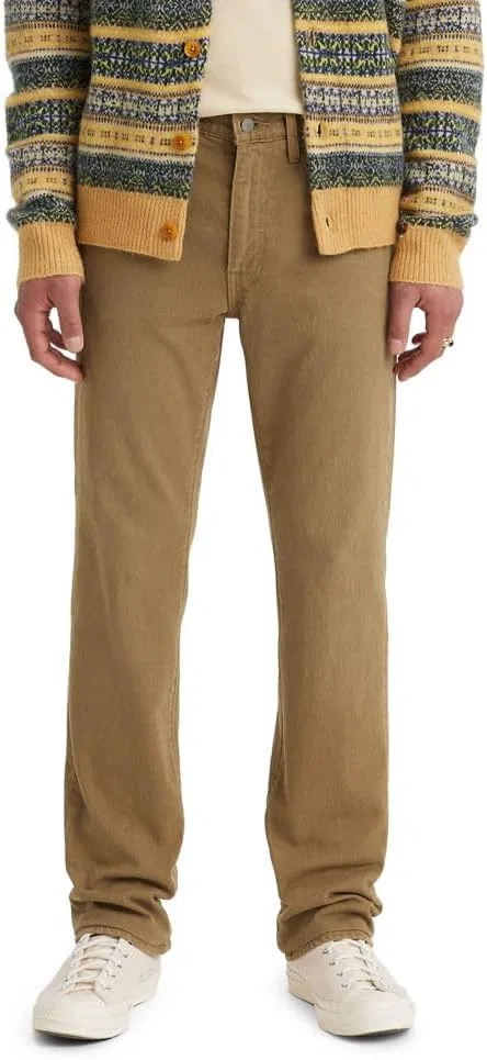 Джинсы прямого кроя Levi's Британский Хаки