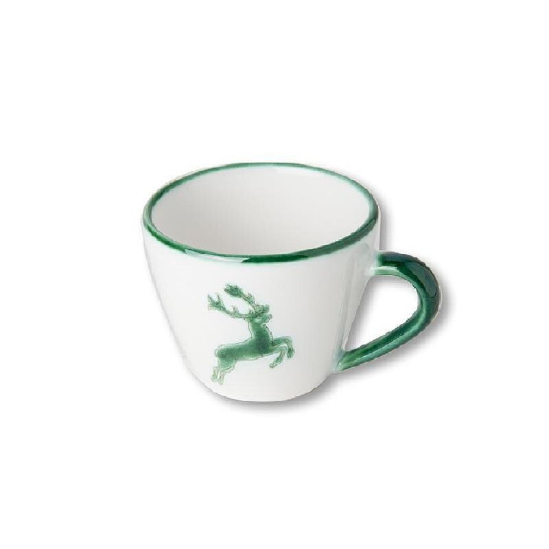 

Чашка для капучино Green Deer 0,16 л/высота: 6,8 см Gmundner Keramik, белый/зеленый
