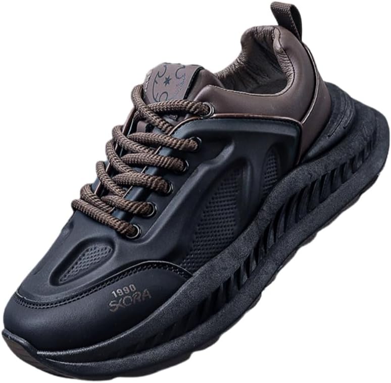 

Мужские стильные спортивные кроссовки из дышащей сетки - удобные для ходьбы и повседневной носки, с легким и современным дизайном. Доступны в размерах 6.5-10 Fmshi, коричневый