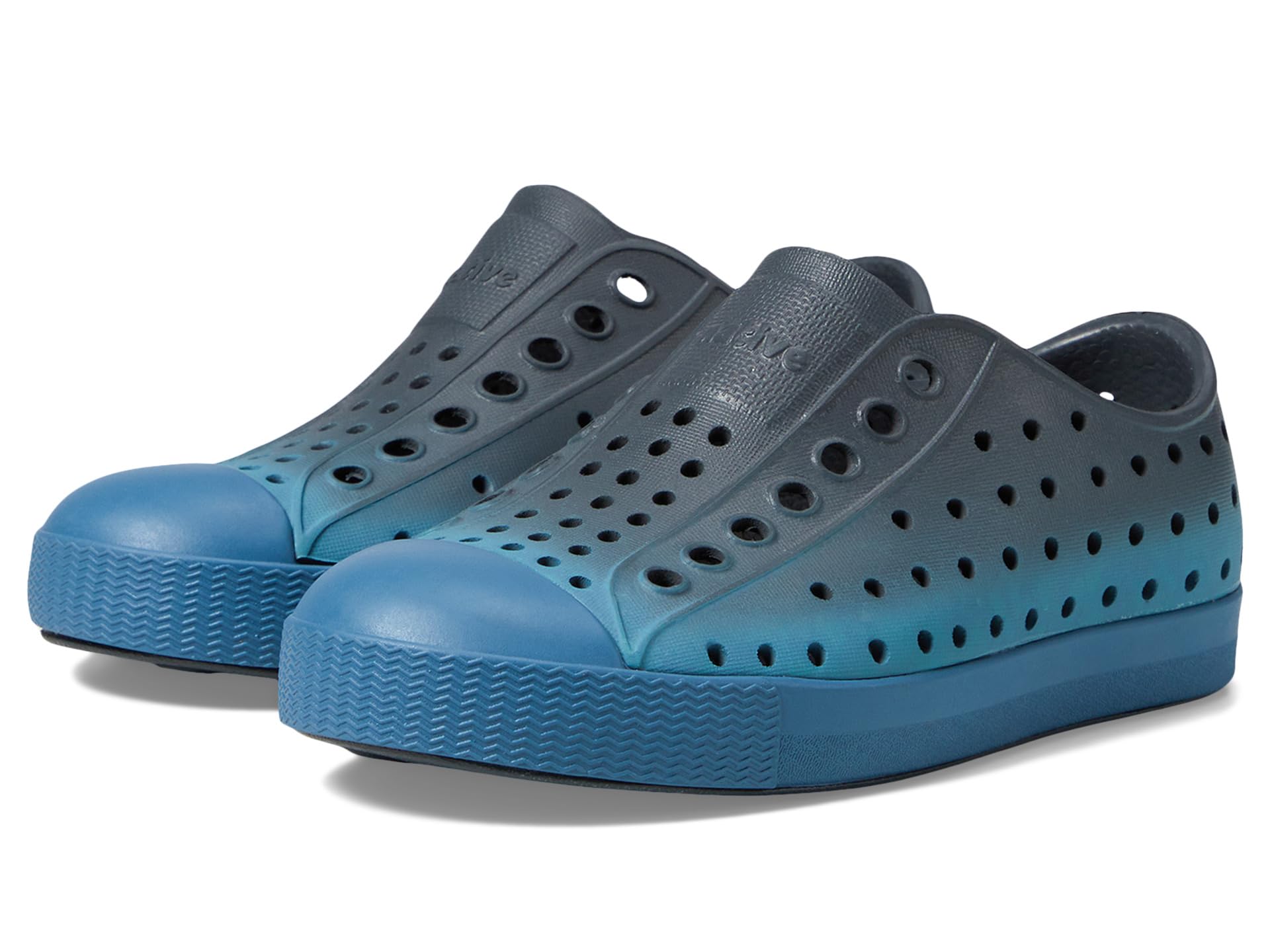 

Кроссовки Native Shoes Kids Jefferson Sugarlite Ombre, цвет Gravity Grey/Oasis Blue/Gravity Oasis Ombre