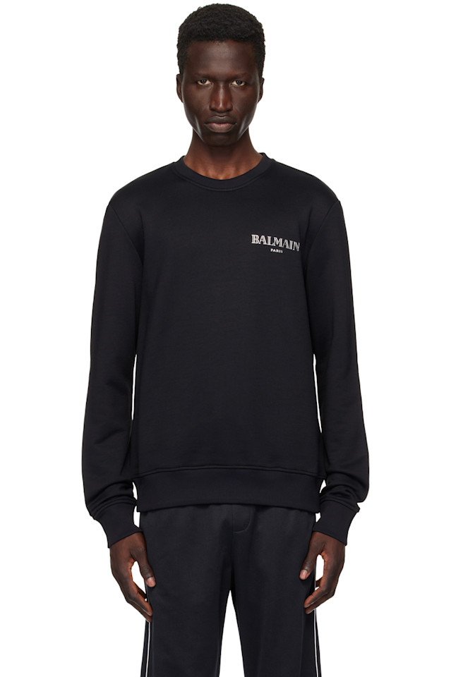 

Винтажный свитшот 'Balmain' Balmain, мультиколор