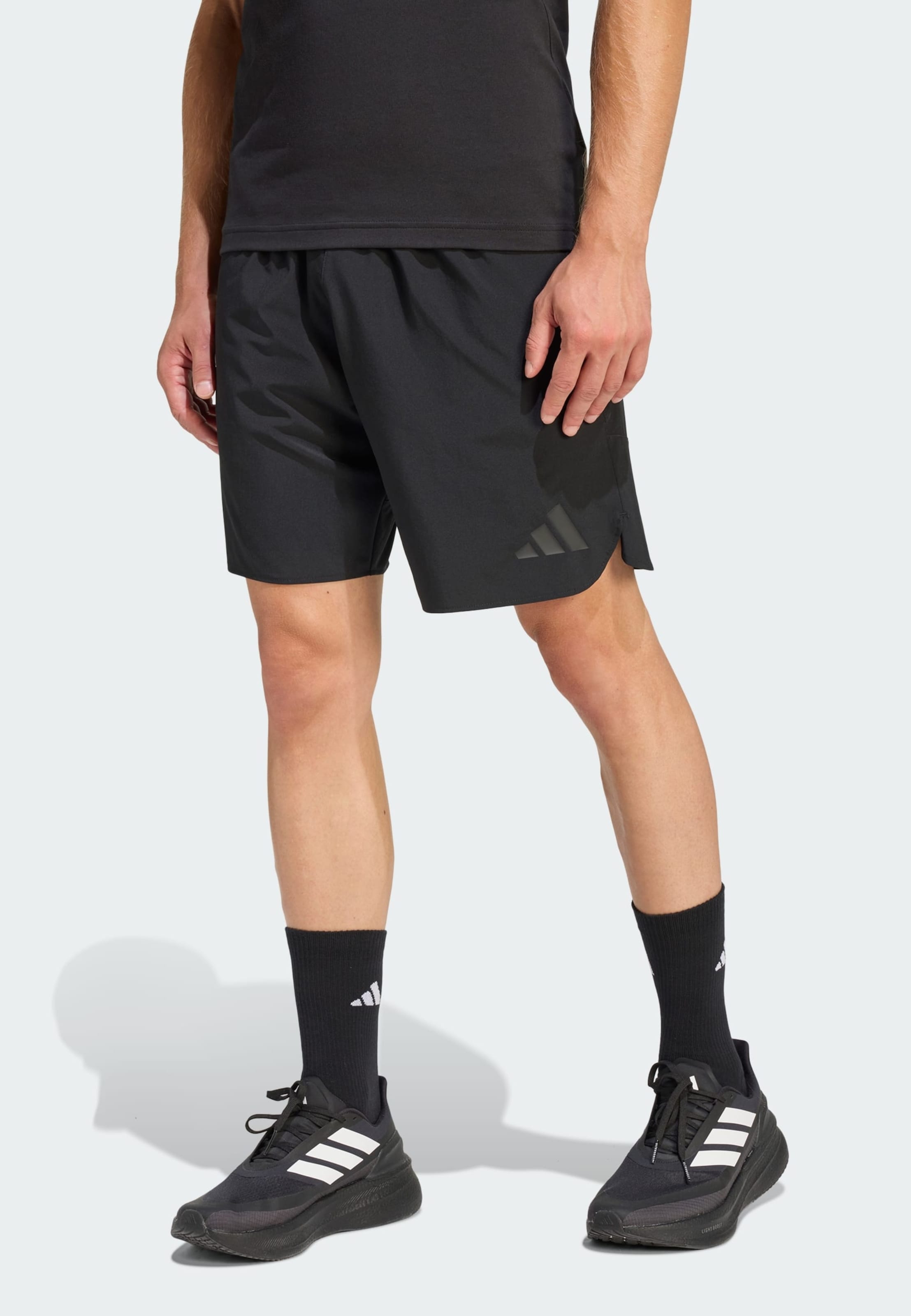 Adidas Performance Шорты для тренировок Regular 'Ttro Travel' черные — фото 2