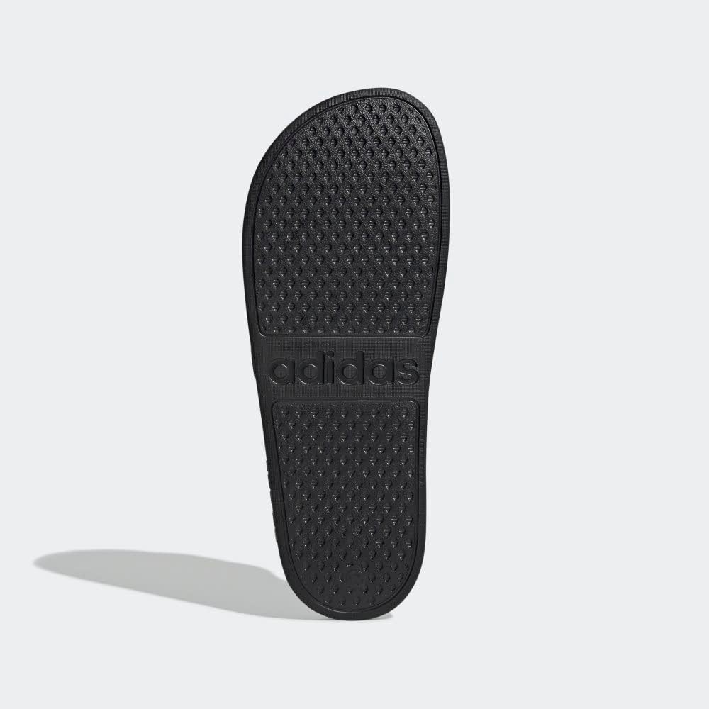 Сандалии adidas Adilette Aqua для взрослых, унисекс, черный/золотой — фото 4