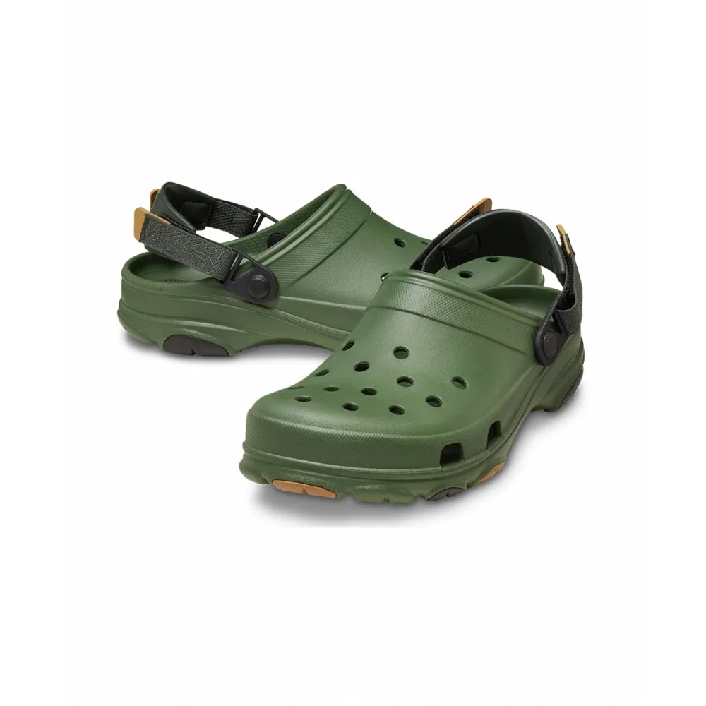 Мужские клоги All-Terrain цвета хаки от Crocs — фото 4