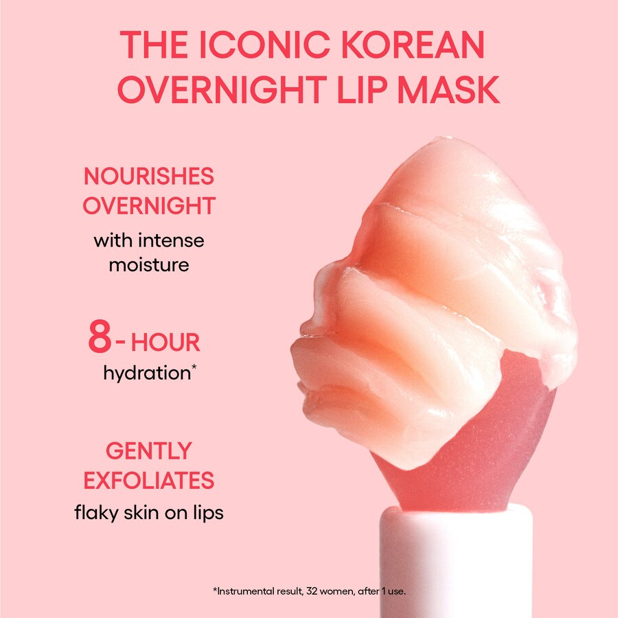 Ночная маска для губ Laneige Intense Hydration Lip Treatment with Vitamin C, Vanilla, 20 г — фото 3