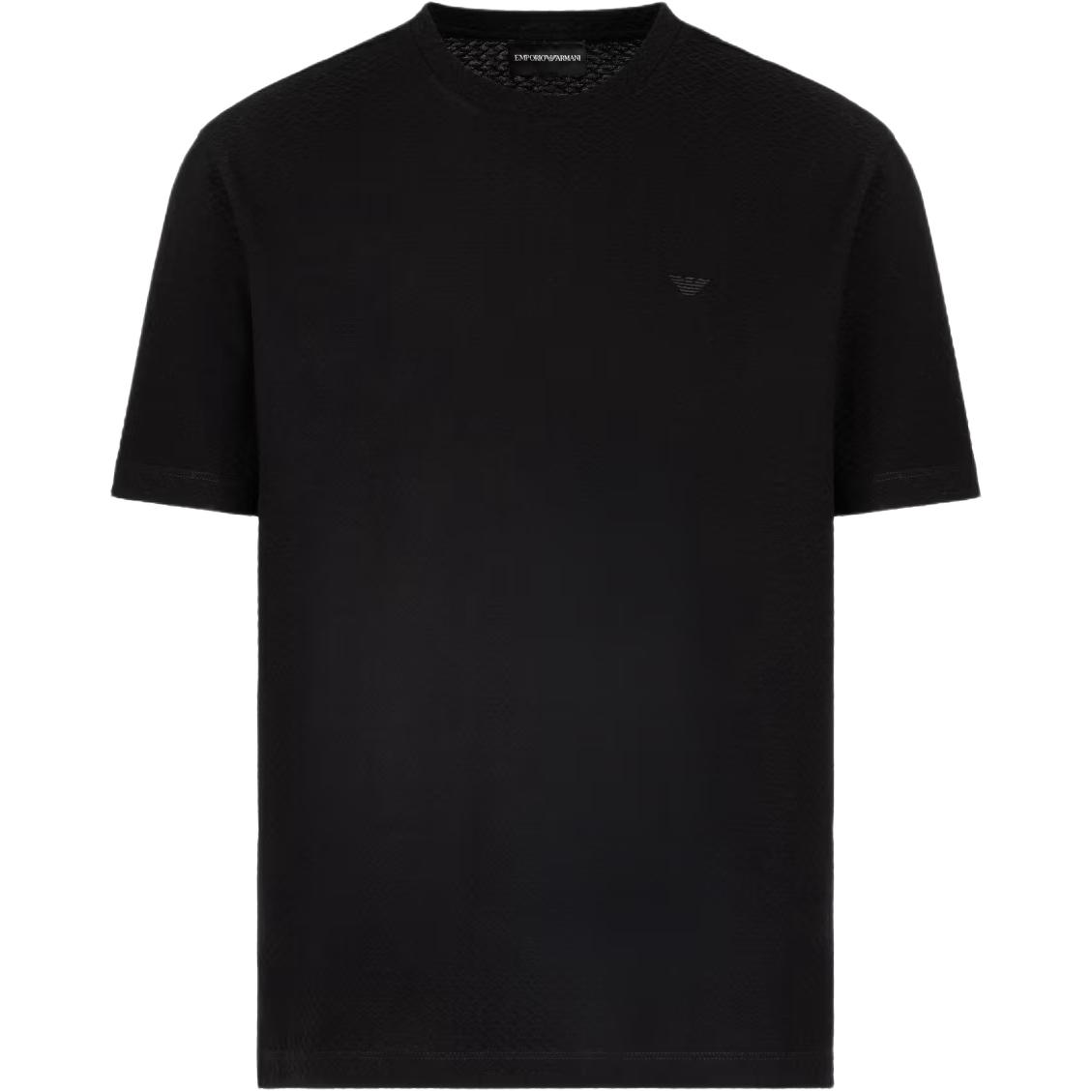 

EMPORIO ARMANI Футболка мужская черная, Черный, EMPORIO ARMANI Футболка мужская черная