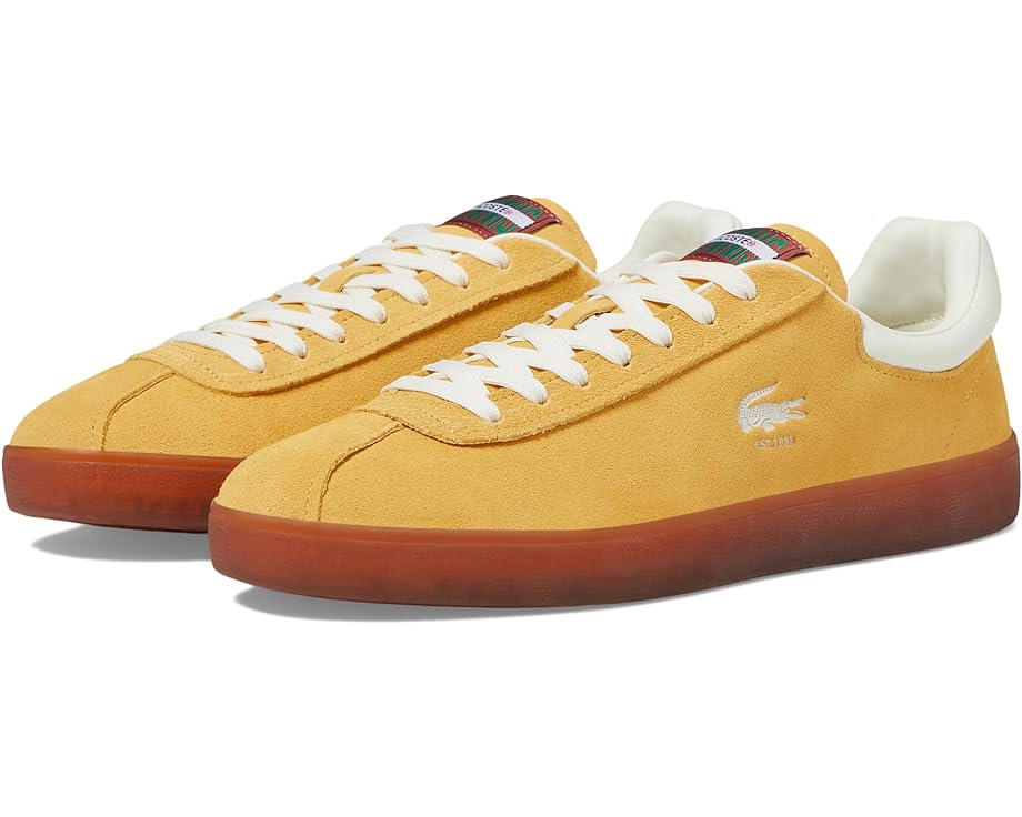 

Кроссовки Lacoste Baseshot 124 1 SMA, цвет Yellow/Gum, Коричневый, Кроссовки Lacoste Baseshot 124 1 SMA, цвет Yellow/Gum