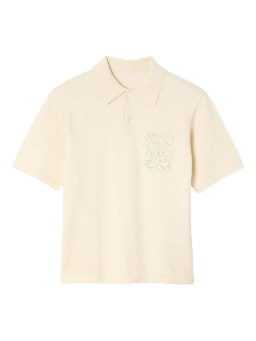

Рубашка поло с вышивкой Sandro, желтый
