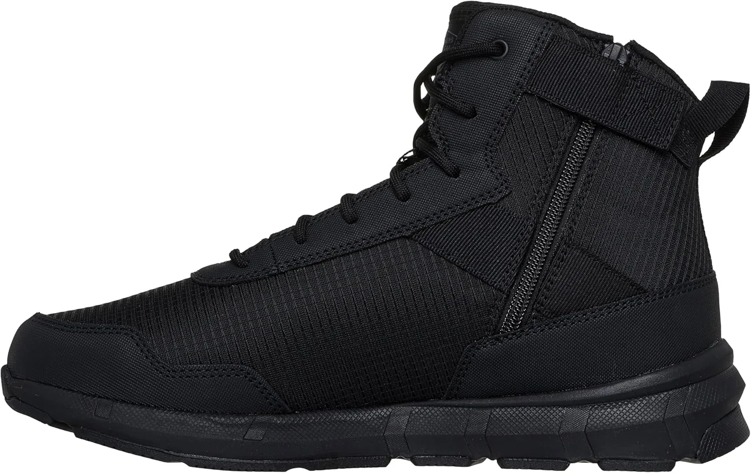 Мужские тактические военные ботинки Skechers Terradraft, высота 6 дюймов, черный — фото 2