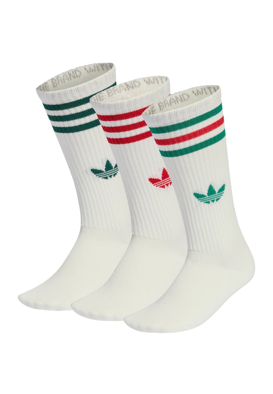 

Носки Adidas Originals 3S HIGH CR S 3 PACK, Off White/Off White/Off White/White