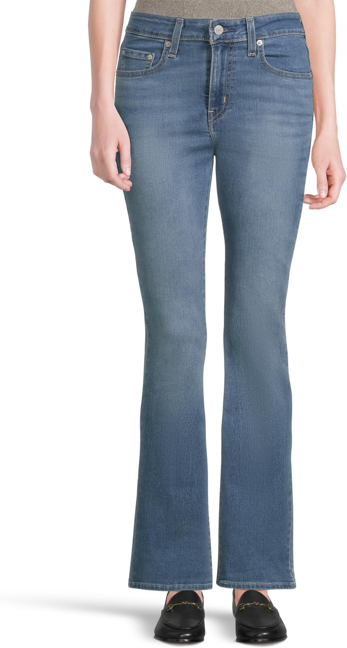 

Джинсы Levi's Womens 725 High-Rise Bootcut, цвет Eternal Indigo Mid