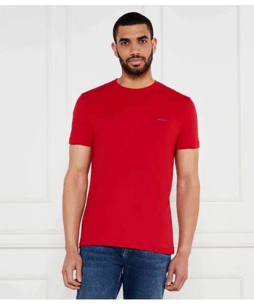 

Футболка Slim fit Gant, красный