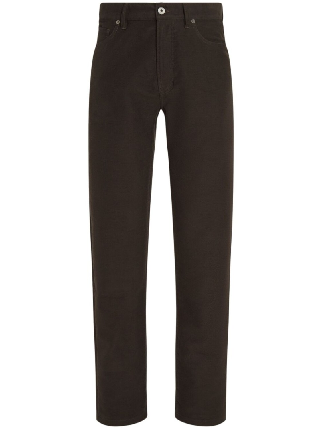 

Зауженные брюки Roccia Zegna, коричневый
