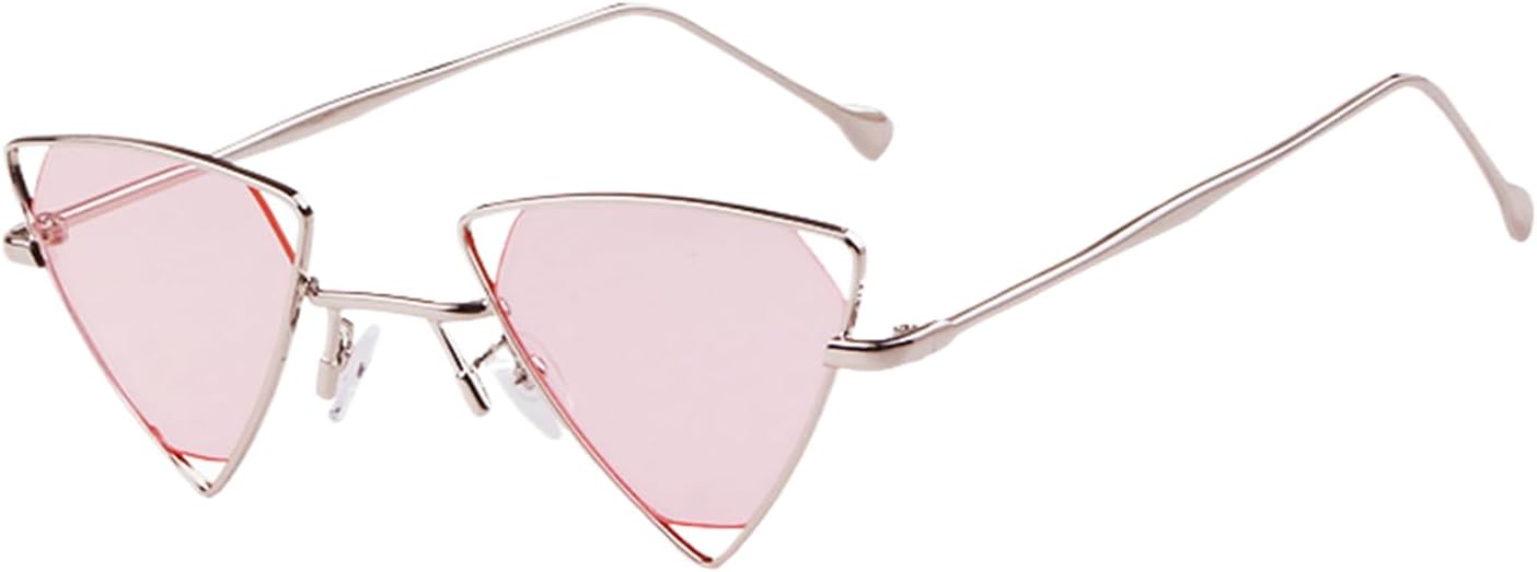 

Солнцезащитные очки с защитой UV400 | Панк-стиль "кошачий глаз" в маленькой оправе | для женщин и мужчин, для занятий спортом на открытом воздухе и вождения DSVIGF, C4