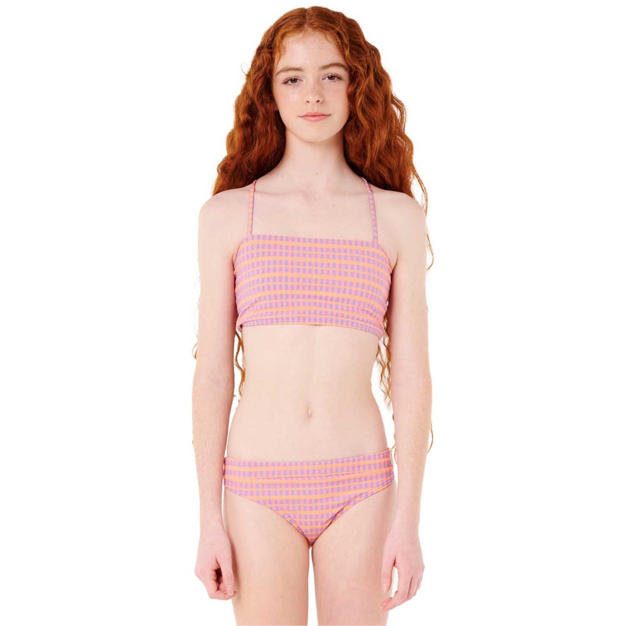

Детское бикини в клетку Неоновые острова Rip Curl, Purple