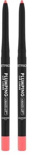 Карандаш для губ «Plumping Lip Liner 160 S-peach-less» от Catrice, 2 шт. Catrice, 160 S-Peach-Less