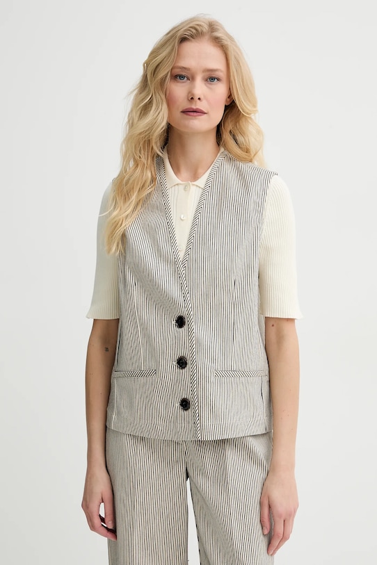 

Хлопковая жилетка Sessun, бежевый