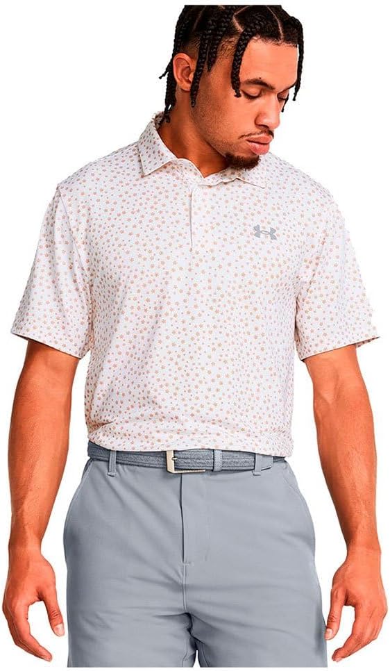 

Мужские поло Under Armour, White/Photon Blue/Midnight Navy, Белый, Мужские поло Under Armour, White/Photon Blue/Midnight Navy