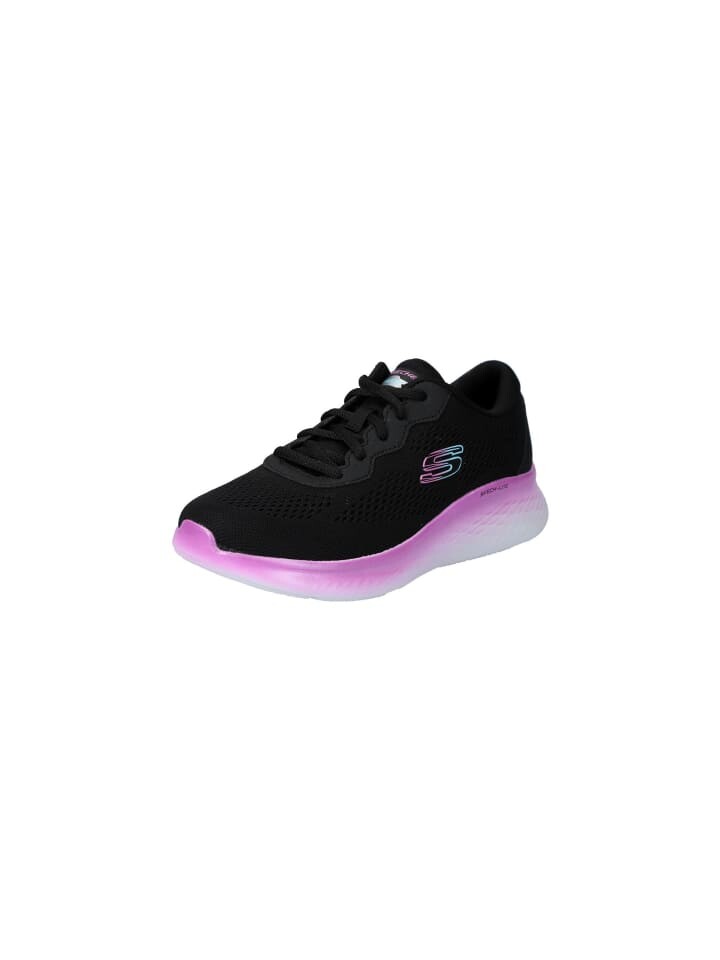 

Кроссовки на шнуровке Skechers, цвет black/purple