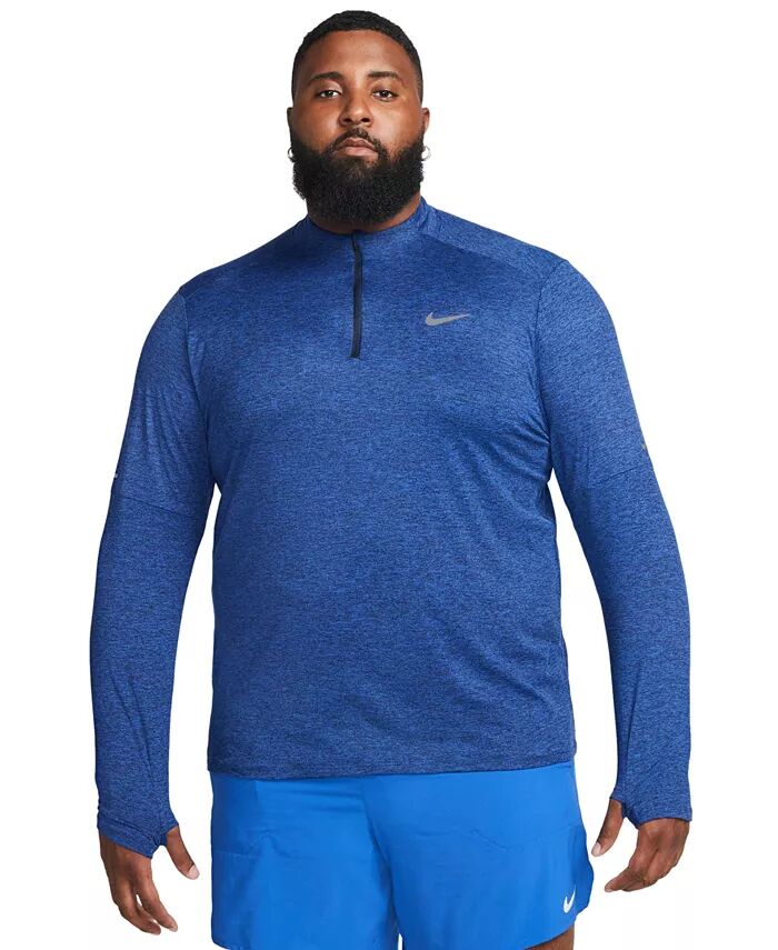 

Мужская толстовка Element Running Quarter-Zip Nike, черный
