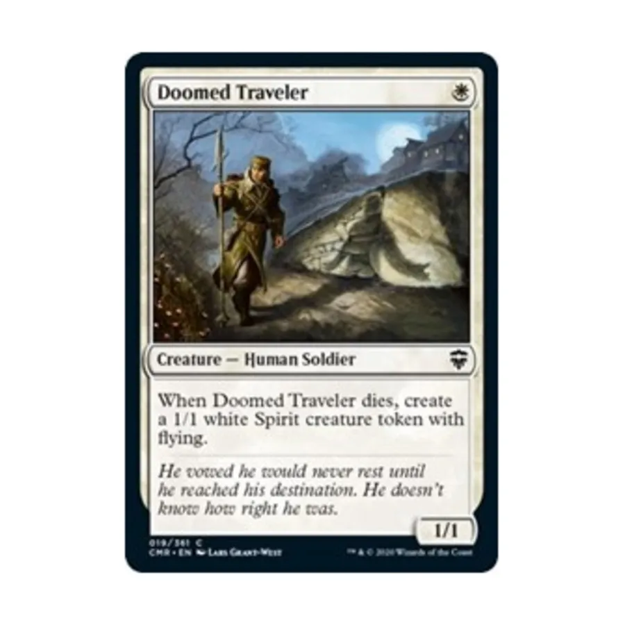 

CCG Обреченный путешественник (клавиша C), MTG - Commander Legends