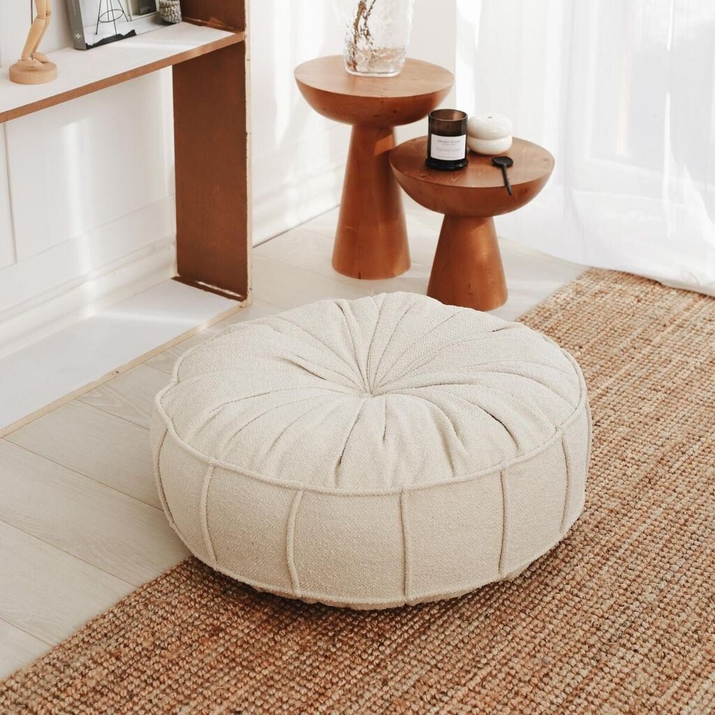 

Hanah Home, Vintage Teddy - White, подушка, белый, 60 x 60 x 20 см