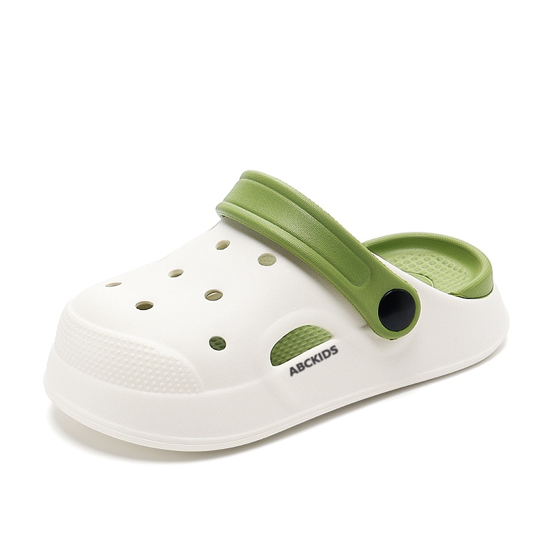 

Детские тапочки с низкой подошвой, устойчивые к истиранию, легкие и амортизирующие ABC KIDS, зеленый