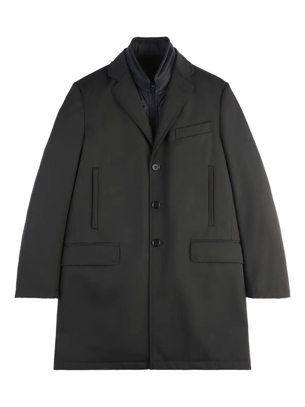 

Однобортное пальто на трех пуговицах Fay