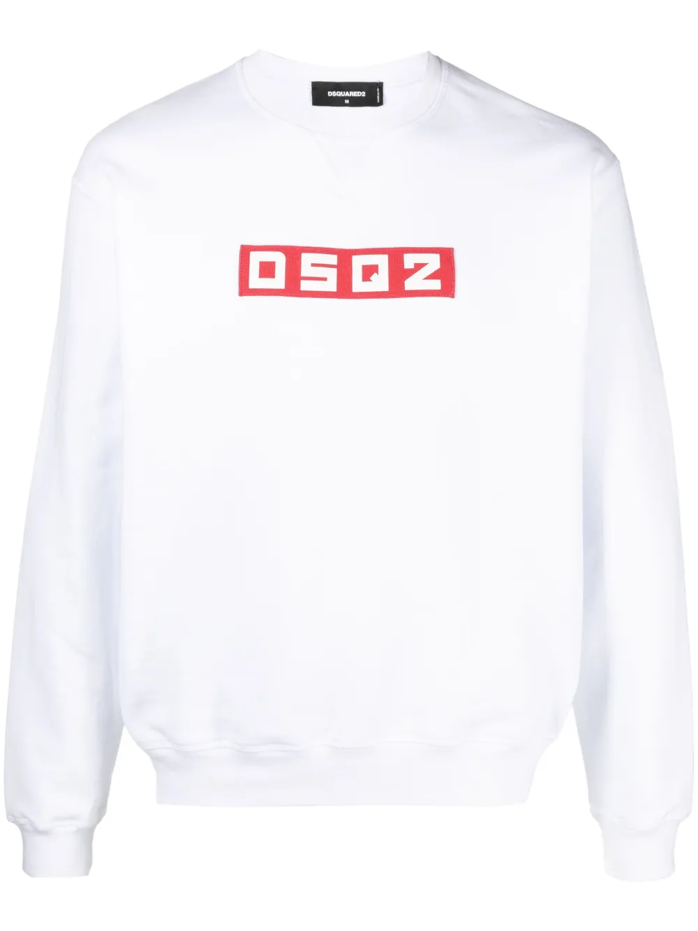 

Толстовка с нашивкой-логотипом DSQUARED2, белый