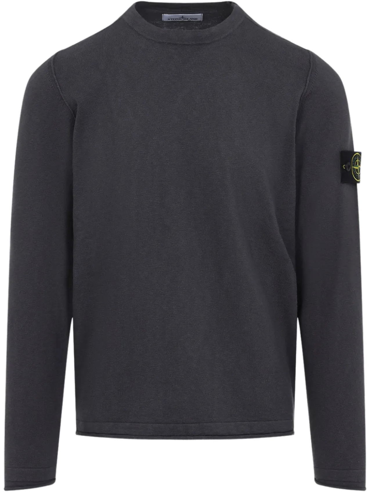 

Свитер с круглым вырезом Stone Island, серый