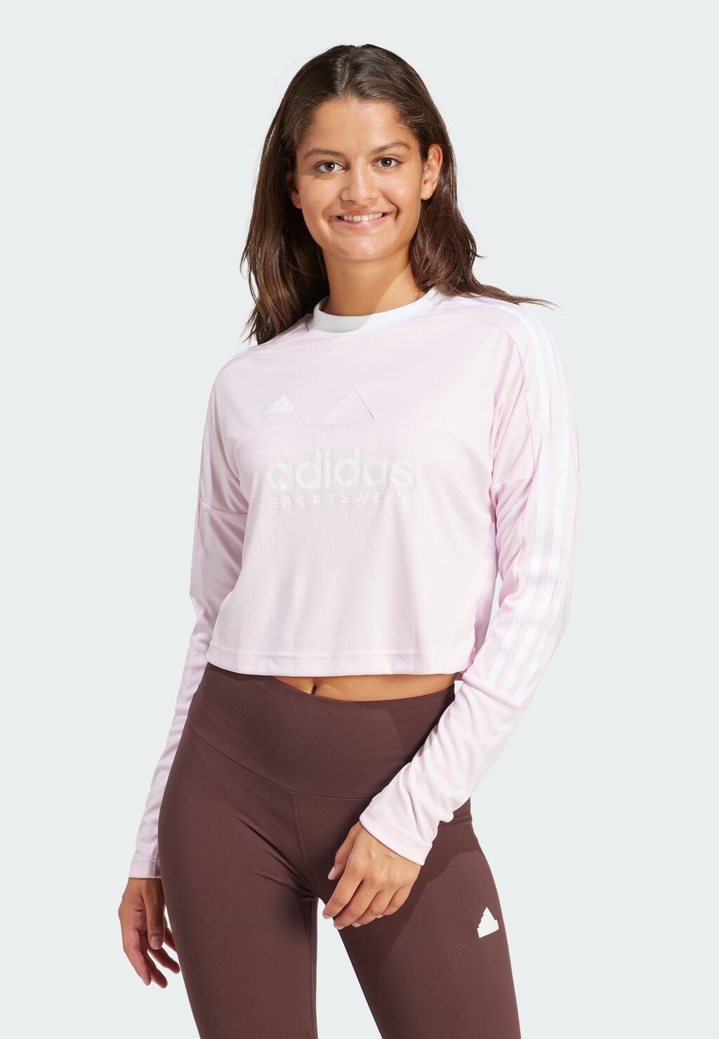 

Рубашка с длинным рукавом TIRO adidas Sportswear, цвет clear pink
