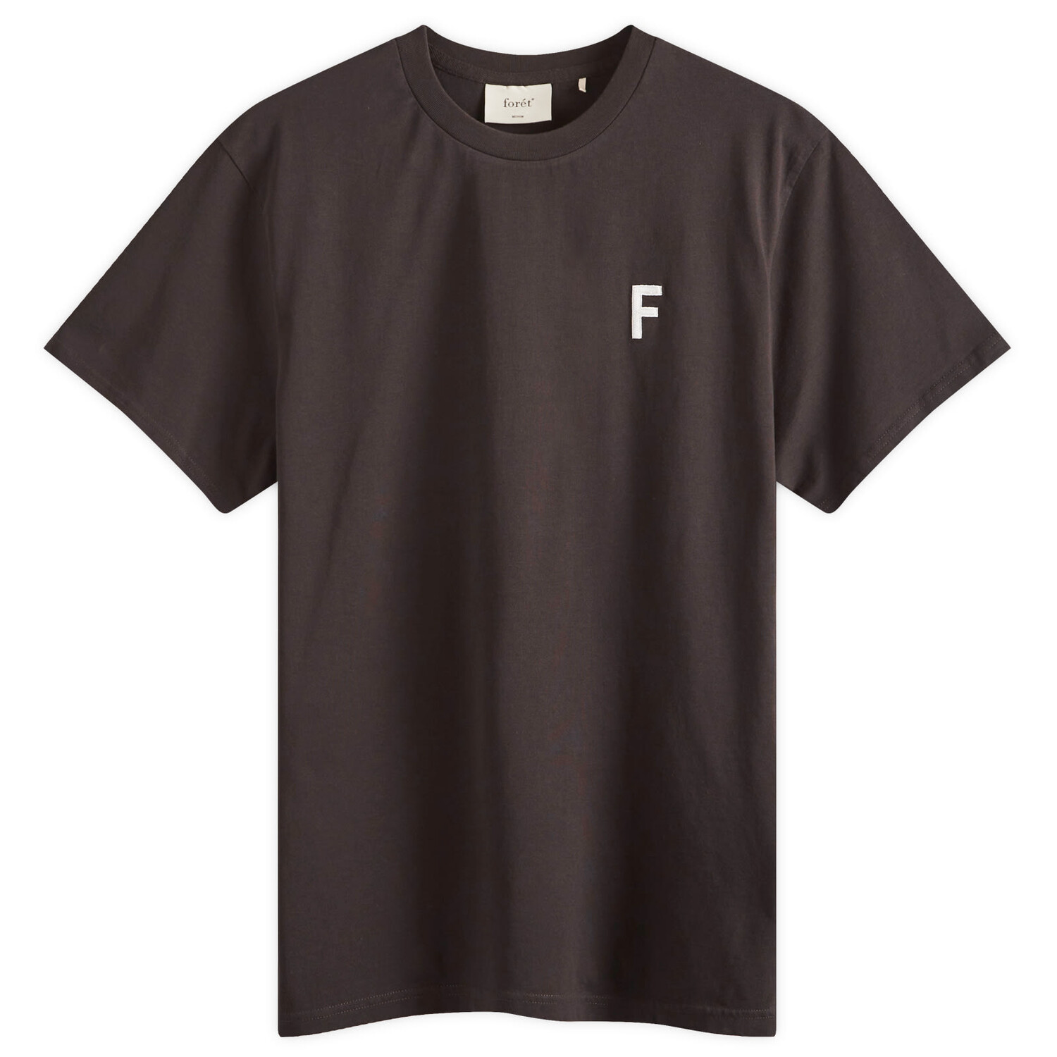 

Футболка Foret Ponder Logo T-Shirt, цвет Washed Black