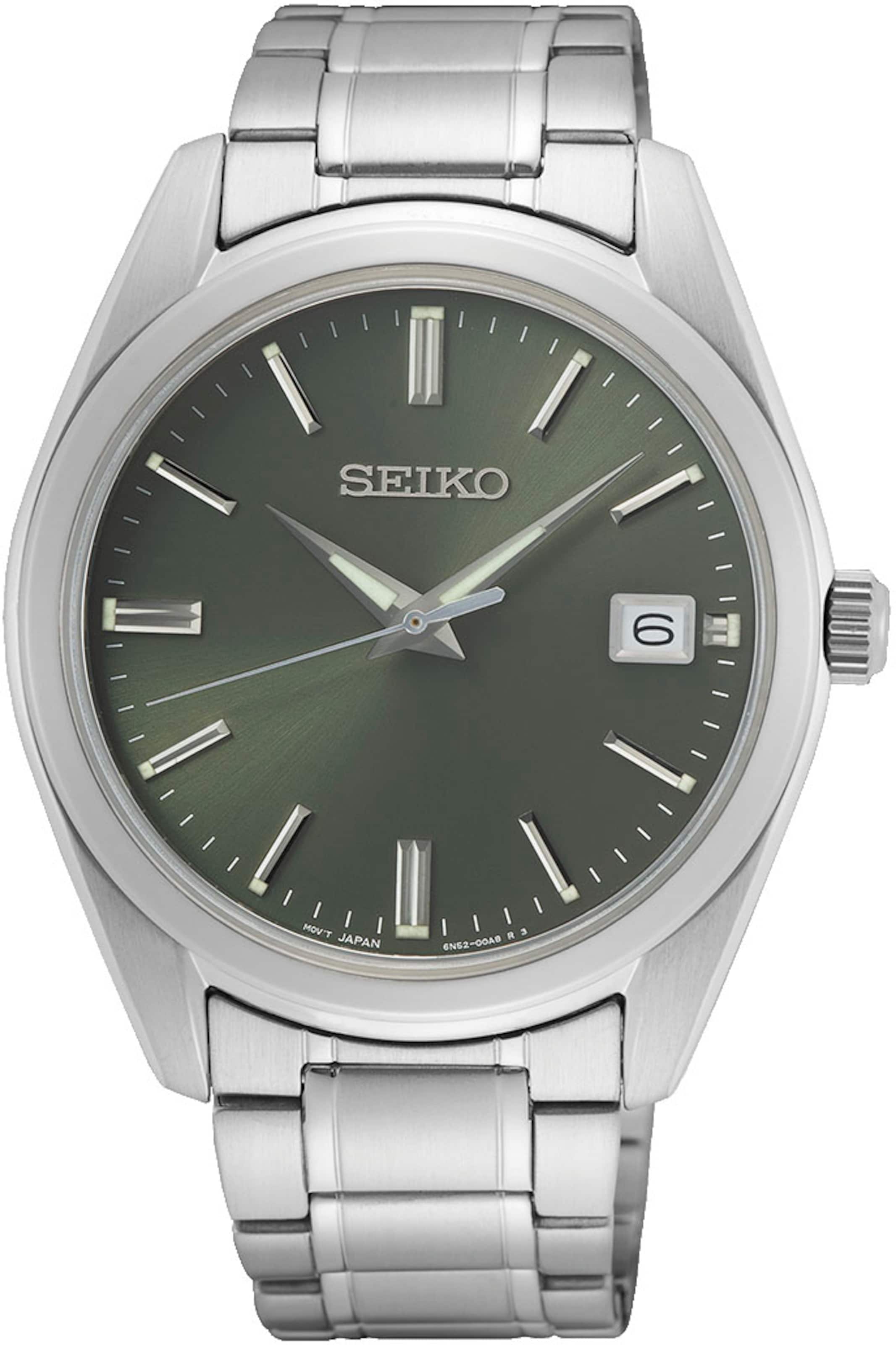 

SEIKO Серебряные аналоговые часы