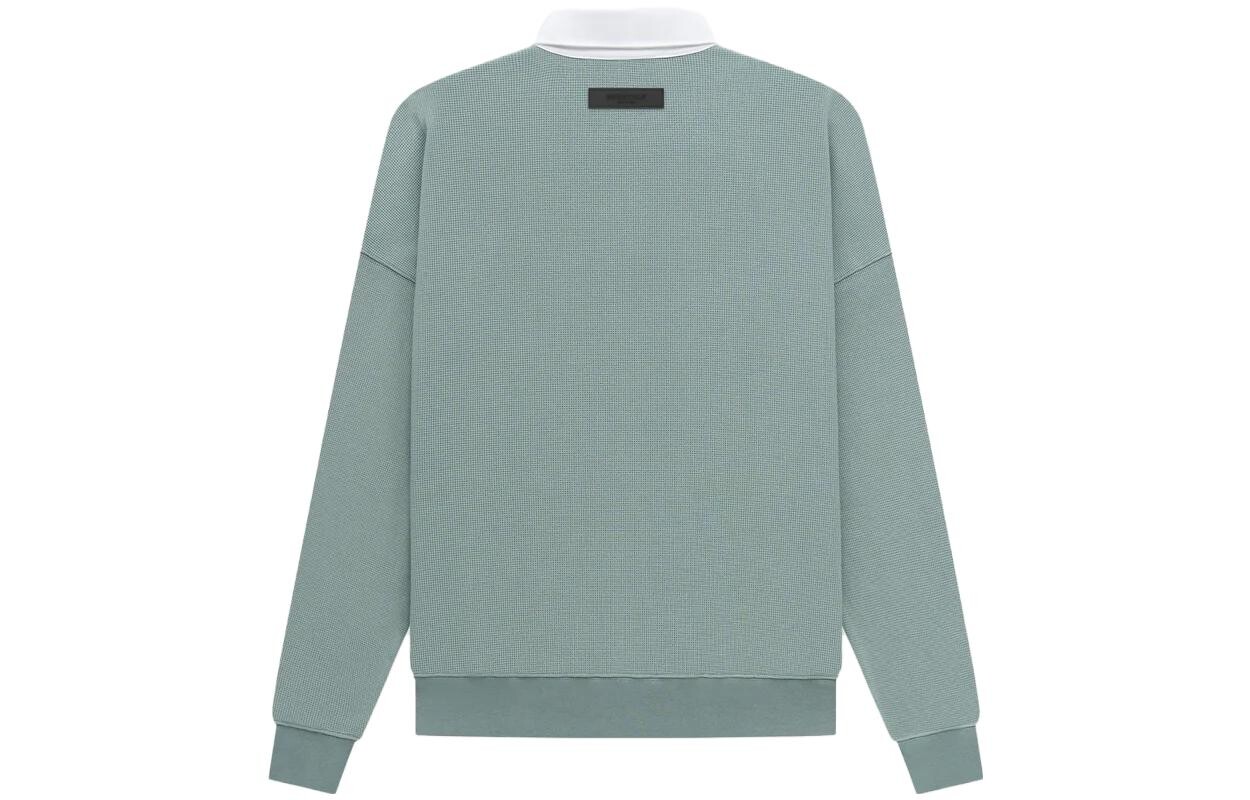 Рубашка поло мужская Shady Blue Fear Of God Essentials, цвет Haze Blue — фото 2