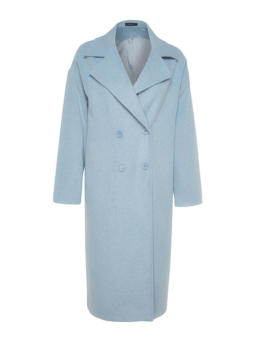 

Пальто Trendyol Between-Seasons Coat, светло-голубой