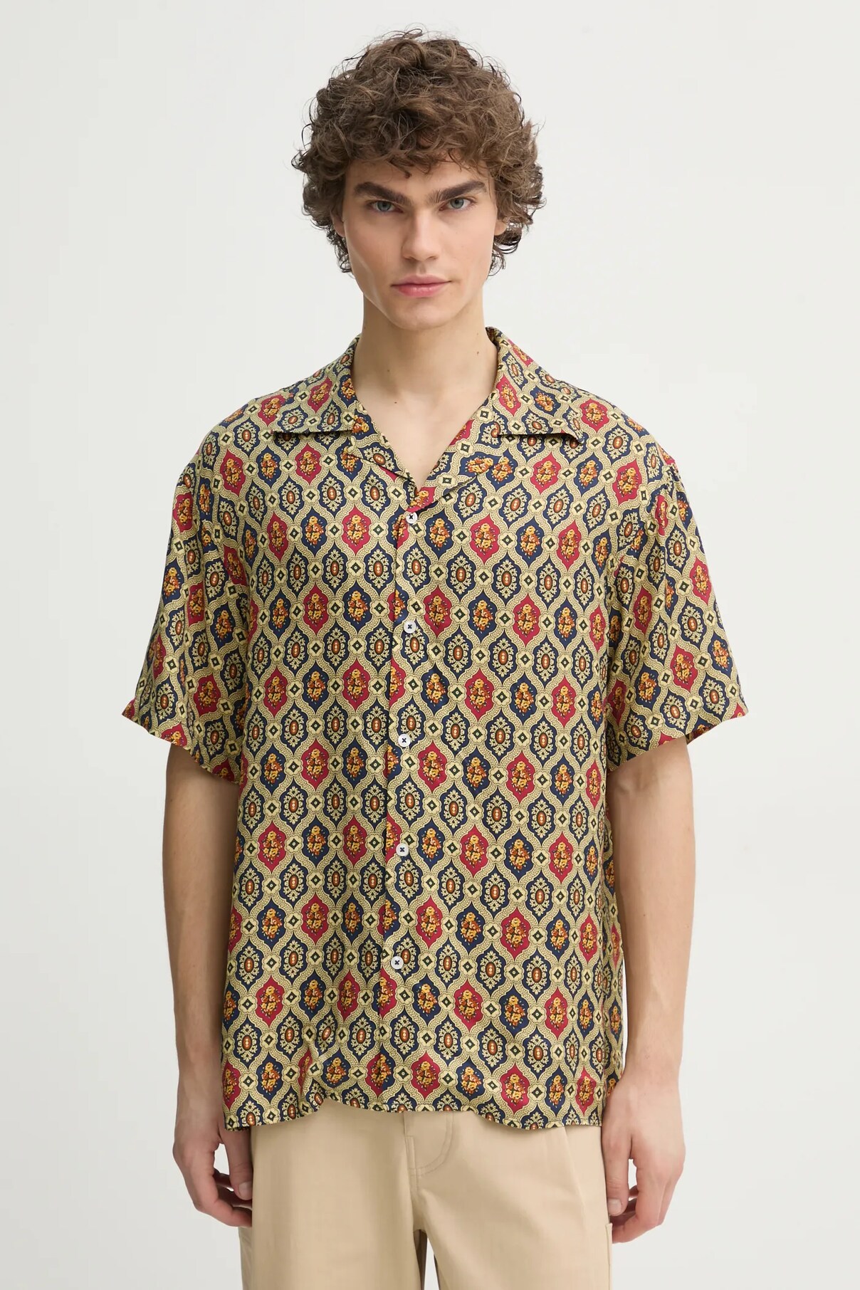 

Рубашка La Chemise Ornements Drôle De Monsieur, темно-синий