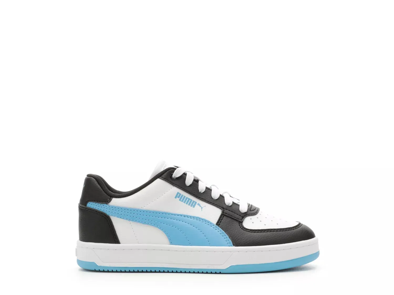 

Кроссовки Puma Caven 2.0 — детские, белые/синие/черные