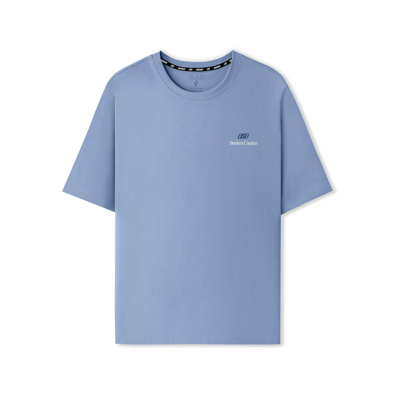 

Футболка Unisex Slate Denim Skechers, синий