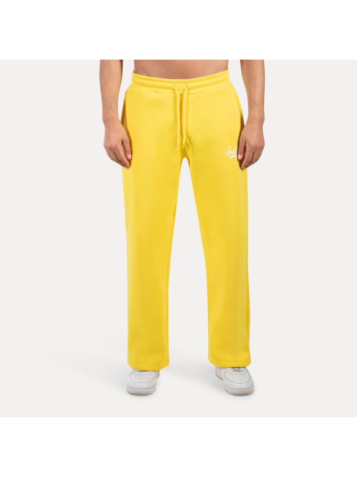 

SMILODOX Спортивные штаны Lorik желтого цвета