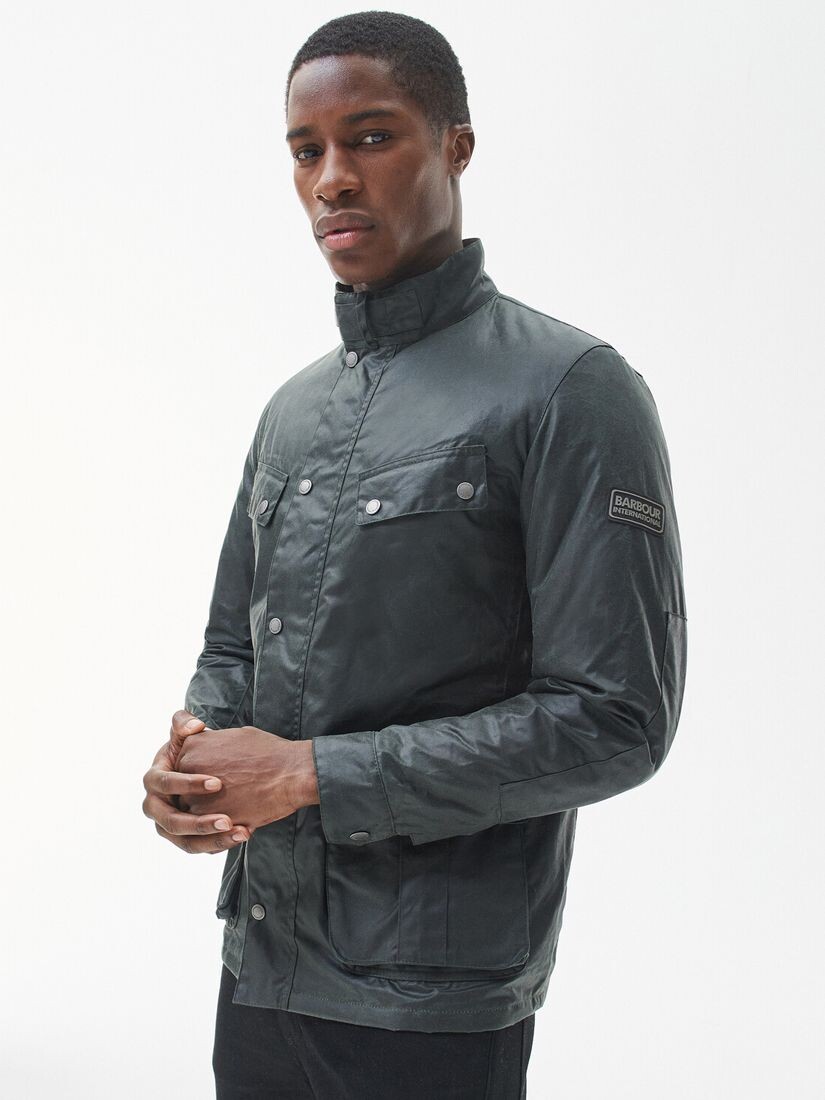 

Вощеная куртка Barbour International Tourer Duke, Sage