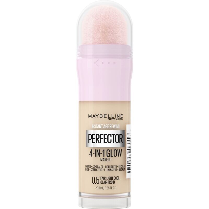 

Тональный крем Instant Perfector Glow 4-в-1 Make-Up 0,5 Fair-Light Cool Maybelline New York, 20 ml