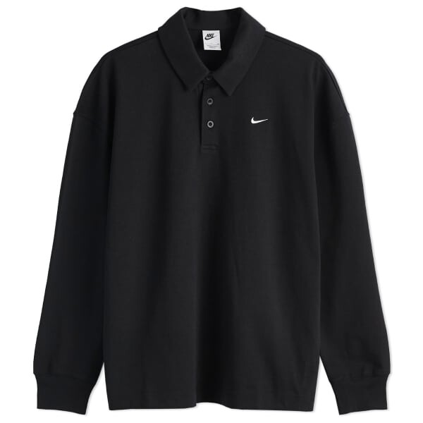 

Поло Nike Essential большого размера с длинными рукавами Nike Apparel, черный