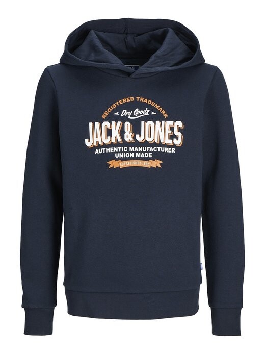 

Толстовка с капюшоном Jack & Jones Junior, синий