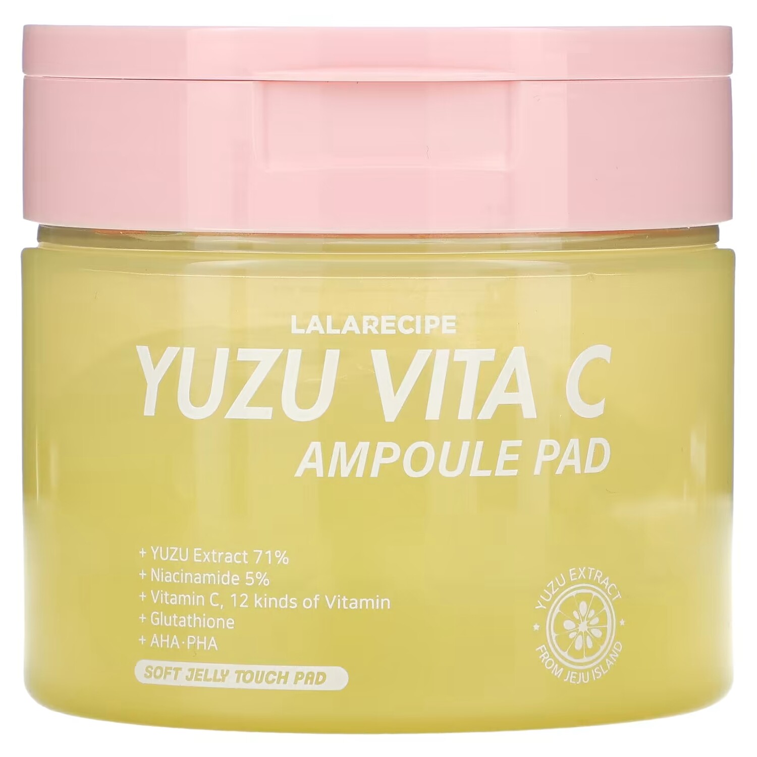 

Маска Lalarecipe Yuzu Vita C Ampoule Pad осветляющая, 150 мл