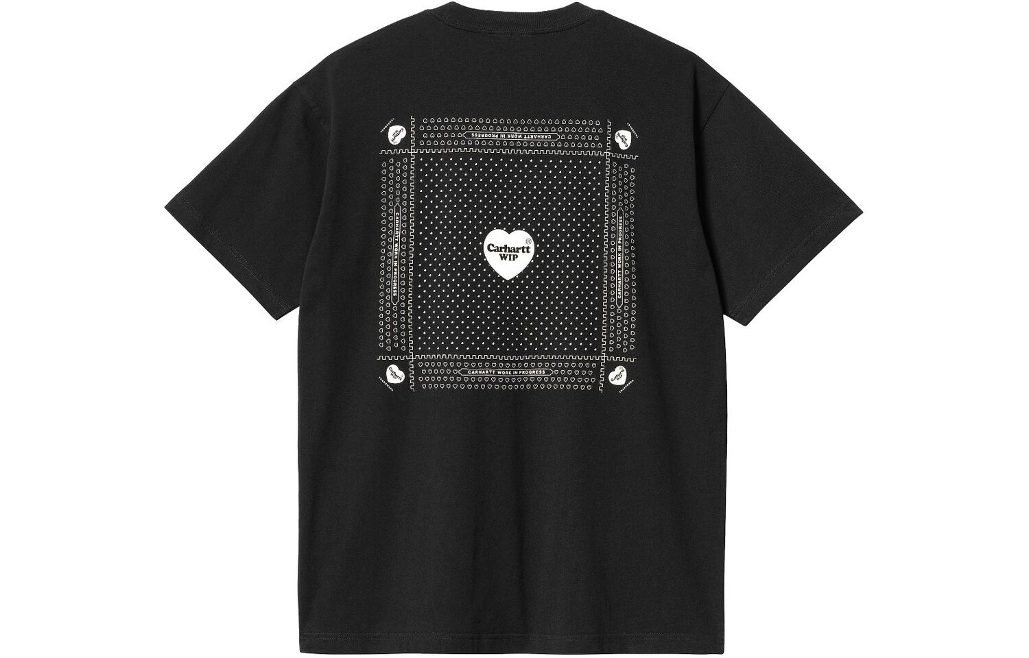 

SS24 Футболка мужская черная Carhartt Wip, черный