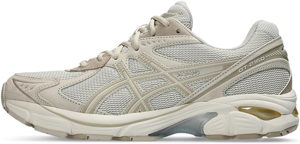 Кроссовки ASICS для взрослых, унисекс, модель GT-2160, серый/кремовый — фото 3
