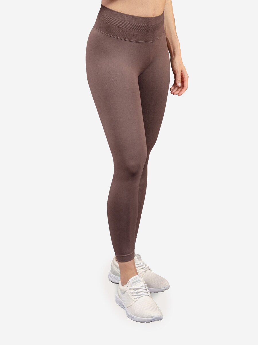 

Узкие леггинсы Strammer Max Performance Scrunch, темно-коричневый